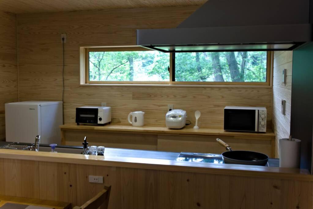 Hinoki No Ie - Cottage With Natural Hot Spring In A Cypress Bathtub Shika Eksteriør bilde