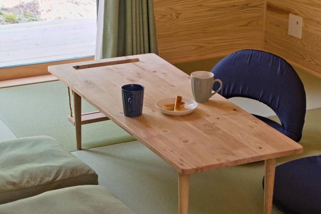 Hinoki No Ie - Cottage With Natural Hot Spring In A Cypress Bathtub Shika Eksteriør bilde